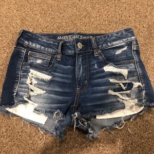 american eagle ‘super stretch’ jean shorts